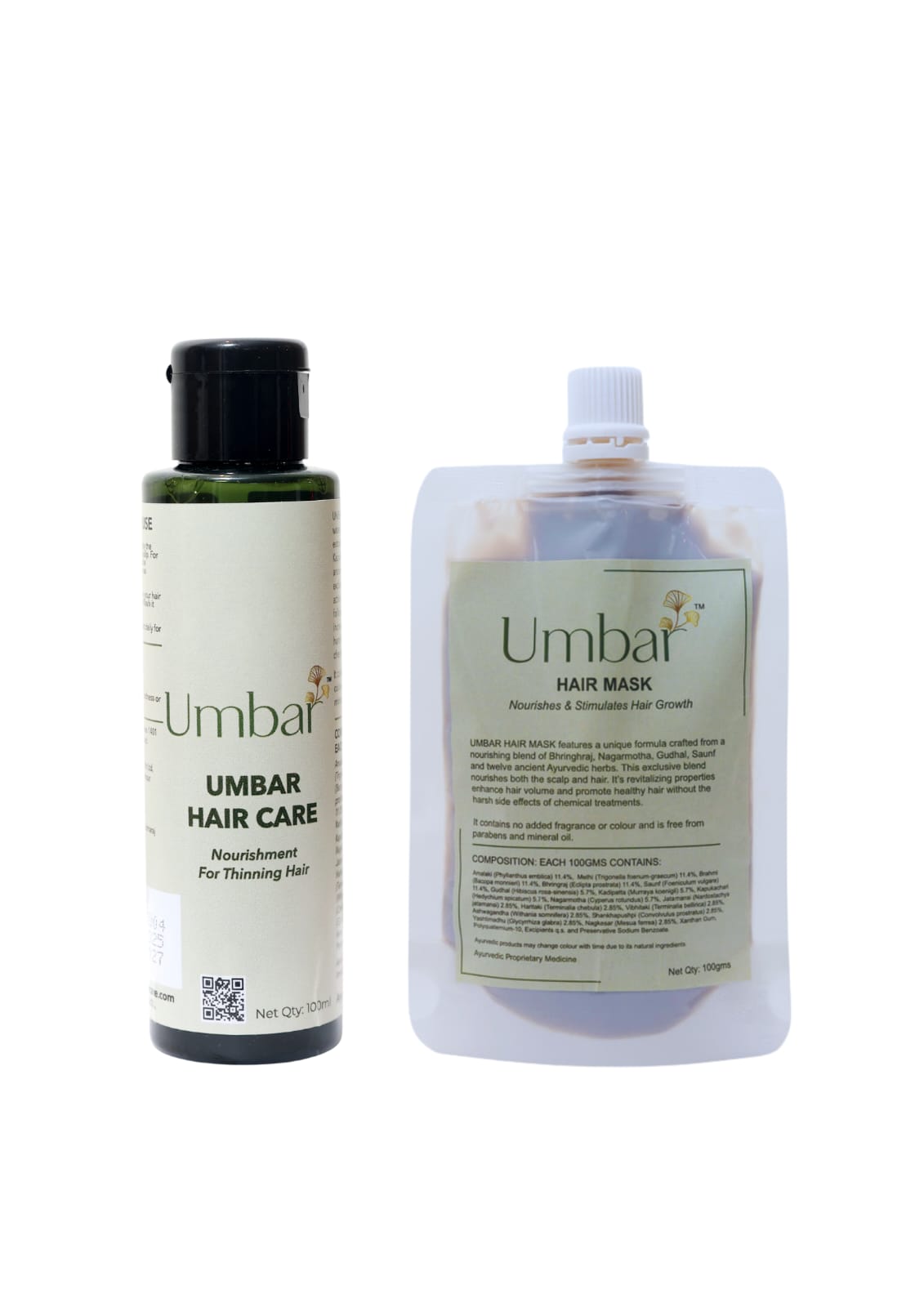 Umbar Hair Mask and Hair Care