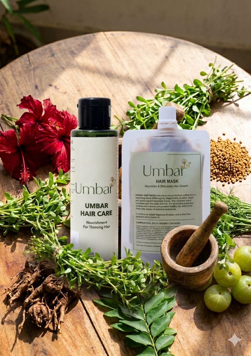 Umbar Hair Mask and Hair Care