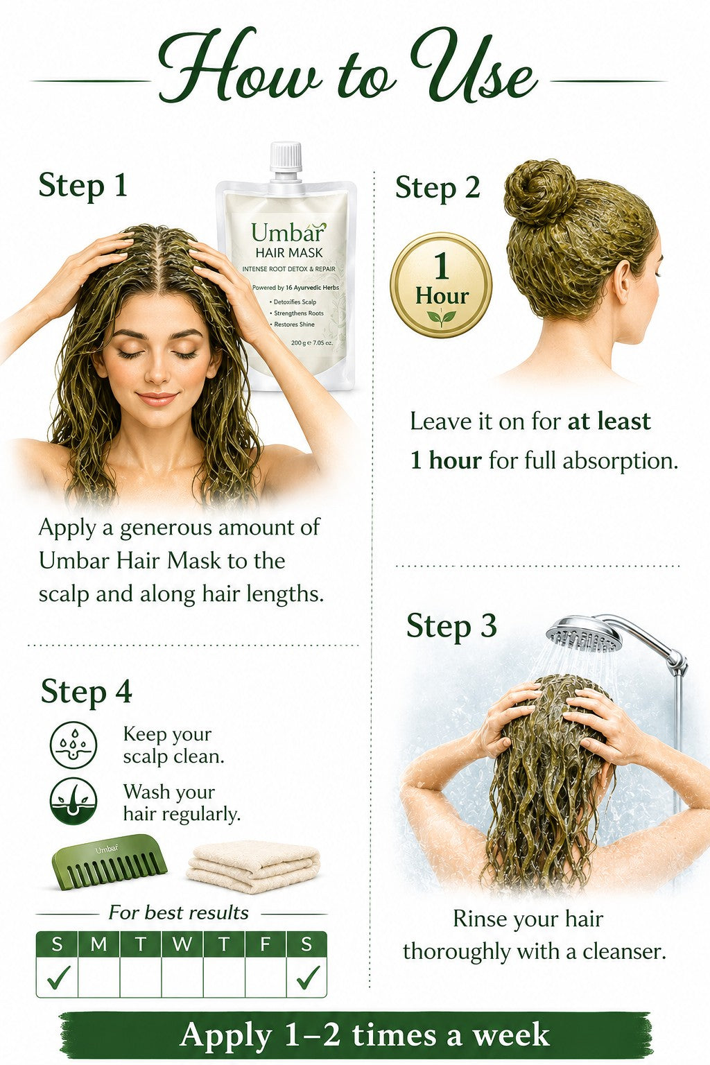 Umbar Herbal Hair Mask